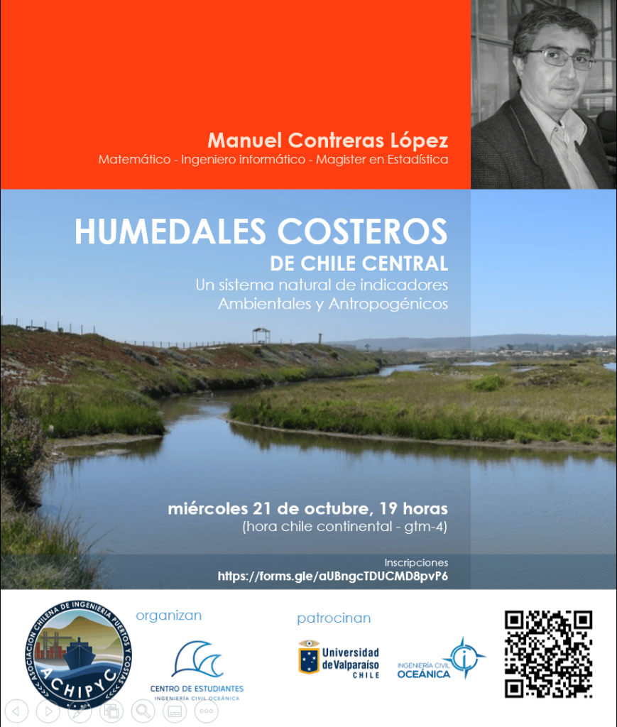 Información del evento, fecha, título, temas y presentador
