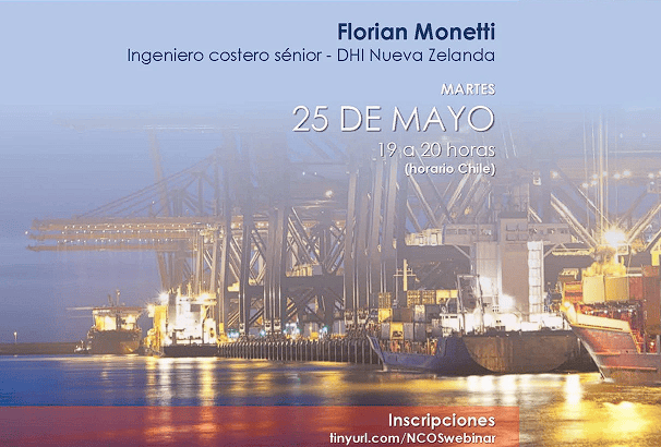 Imagen de Puerto, información de presentador y temas del Webinar